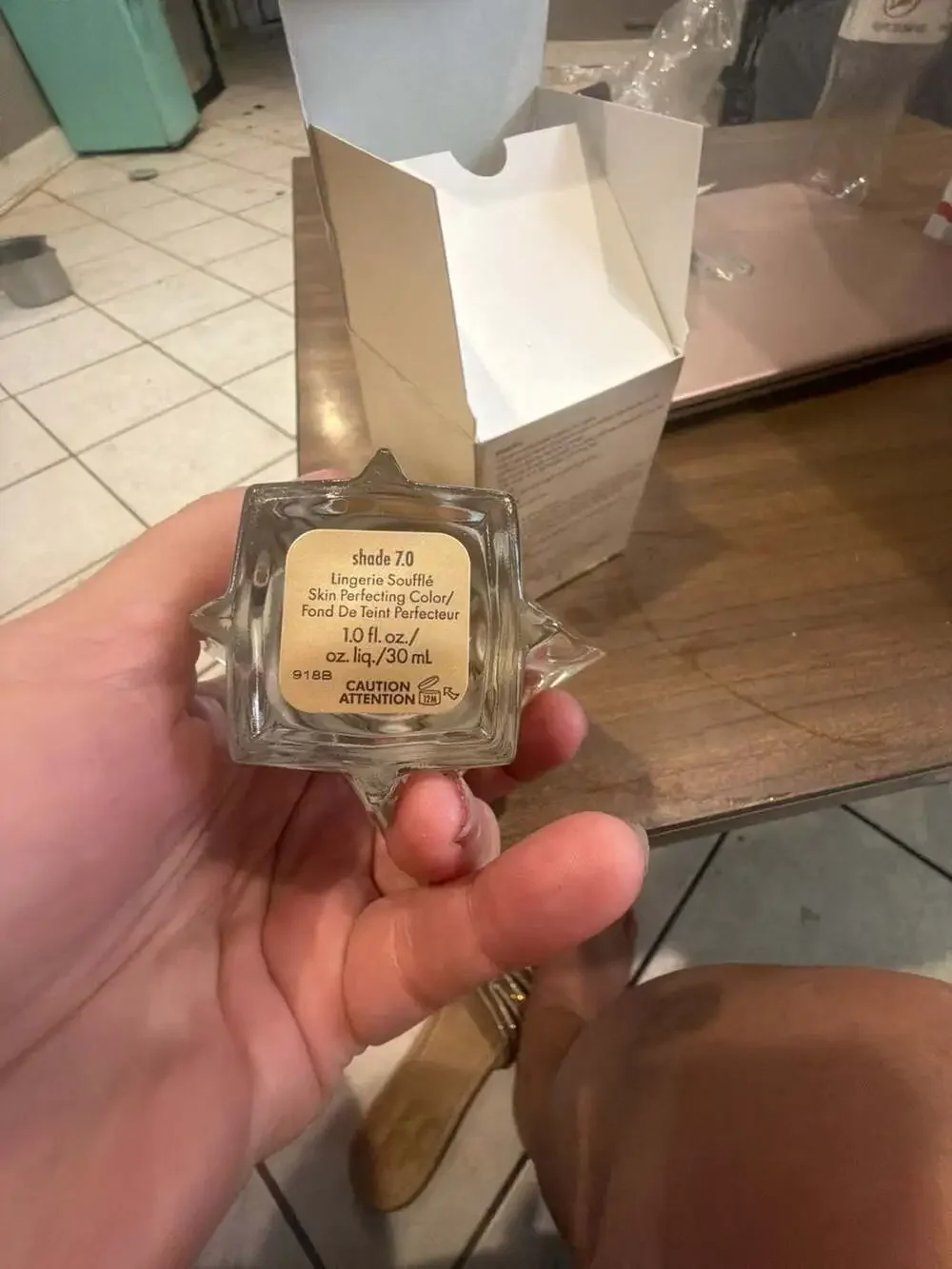 Stila Lingerie Soufflé Skin Perfecting Color Foundation Shade 7.0